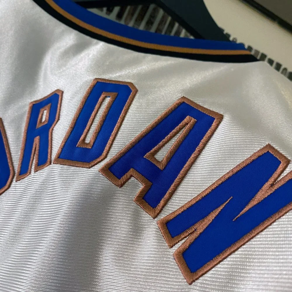 Champion Washington Wizards Michael Jordan vintage Authentic jersey (2001) RARE - Picture 9 of 16